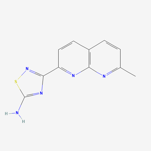 3-(7-methyl-1,8-naphthyridin-2-yl)-1,2,4-thiadiazol-5-amine (CAS: 1179362-11-8) - Related Chemical Product