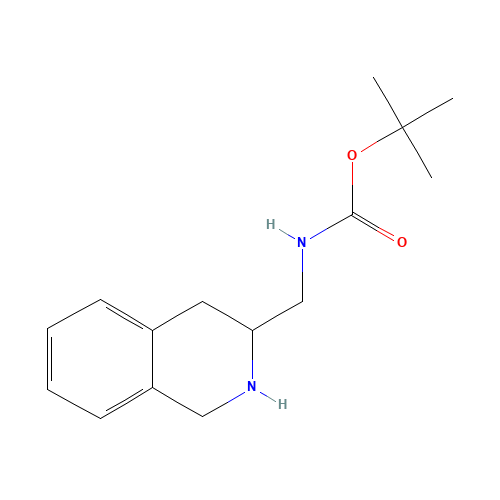 tert-butyl N-(1,2,3,4-tetrahydroisoquinolin-3-ylmethyl)carbamate (CAS: 885273-85-8) - Related Chemical Product
