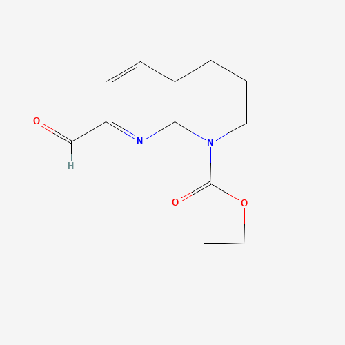 tert-butyl 7-formyl-3,4-dihydro-2H-1,8-naphthyridine-1-carboxylate (CAS: 912270-39-4) - Related Chemical Product