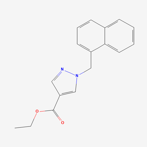 ethyl 1-(naphthalen-1-ylmethyl)pyrazole-4-carboxylate (CAS: 1035224-51-1) - Related Chemical Product