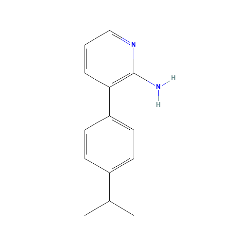 3-(4-propan-2-ylphenyl)pyridin-2-amine (CAS: 1342710-44-4) - Related Chemical Product