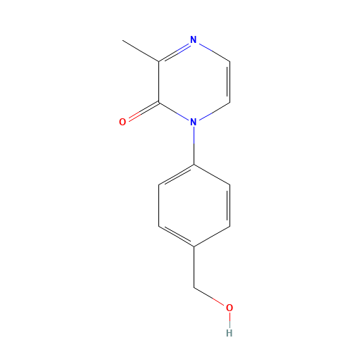 1-[4-(hydroxymethyl)phenyl]-3-methylpyrazin-2-one (CAS: 1431734-89-2) - Related Chemical Product