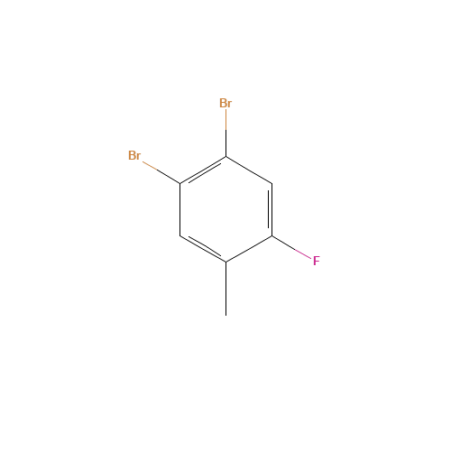 1,2-dibromo-4-fluoro-5-methylbenzene (CAS: 202982-77-2) - Related Chemical Product
