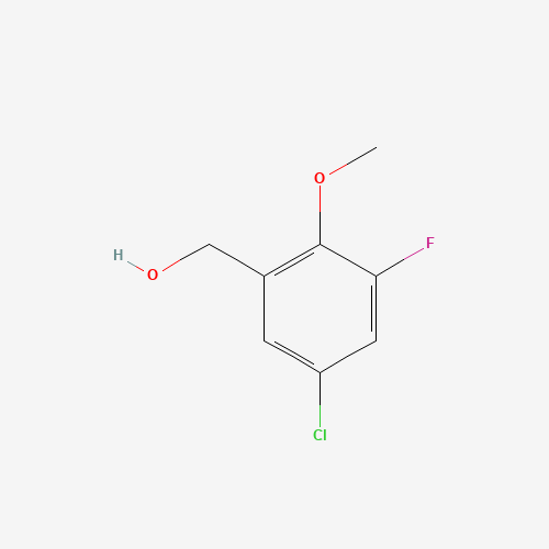 (5-chloro-3-fluoro-2-methoxyphenyl)methanol (CAS: 1444384-85-3) - Related Chemical Product