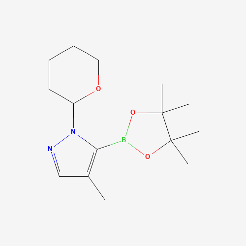 4-methyl-1-(oxan-2-yl)-5-(4,4,5,5-tetramethyl-1,3,2-dioxaborolan-2-yl)pyrazole (CAS: 1492954-33-2) - Related Chemical Product