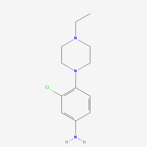 3-chloro-4-[(4-ethylpiperazin-1-yl)methyl]aniline (CAS: 853298-98-3) - Related Chemical Product