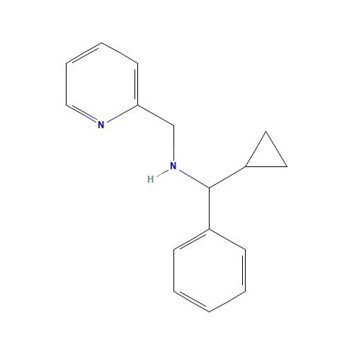 1-cyclopropyl-1-phenyl-N-(pyridin-2-ylmethyl)methanamine (CAS: 1152670-71-7) - Related Chemical Product