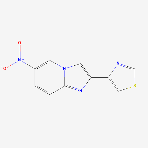 4-(6-nitroimidazo[1,2-a]pyridin-2-yl)-1,3-thiazole (CAS: 38922-99-5) - Related Chemical Product
