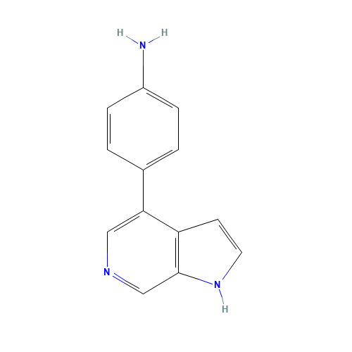 4-(1H-pyrrolo[2,3-c]pyridin-4-yl)aniline (CAS: 1357094-59-7) - Related Chemical Product