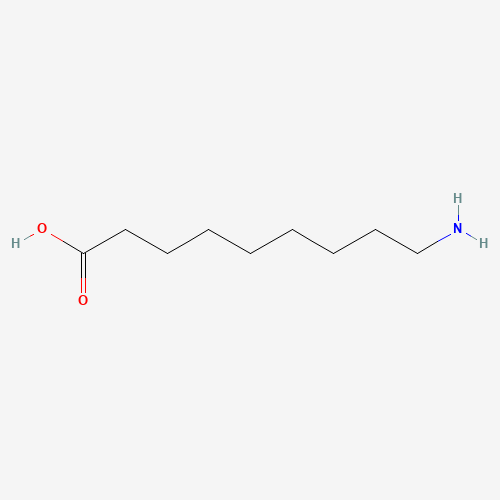 9-aminononanoic acid chemical structure 9-aminononanoic acid (CAS: 1120-12-3) - Chemical Structure and Molecular Formula