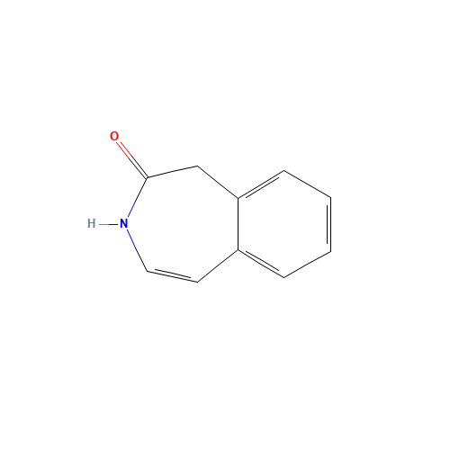 1,3-dihydro-3-benzazepin-2-one (CAS: 19301-09-8) - Chemical Structure and Molecular Formula 