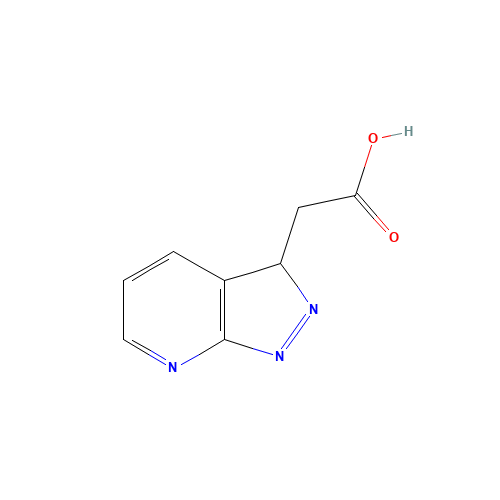 2-(3H-pyrazolo[3,4-b]pyridin-3-yl)acetic acid (CAS: 1034709-20-0) - Related Chemical Product