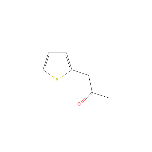 1-thiophen-2-ylpropan-2-one (CAS: 15022-18-1) - Chemical Structure and Molecular Formula 