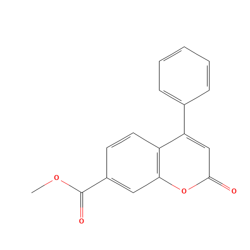 methyl 2-oxo-4-phenylchromene-7-carboxylate (CAS: 167841-94-3) - Related Chemical Product