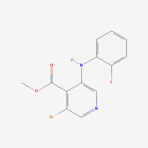methyl 3-bromo-5-(2-fluoroanilino)pyridine-4-carboxylate (CAS: 955372-88-0) - Related Chemical Product
