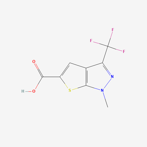 1-methyl-3-(trifluoromethyl)thieno[2,3-c]pyrazole-5-carboxylic acid (CAS: 338982-15-3) - Related Chemical Product