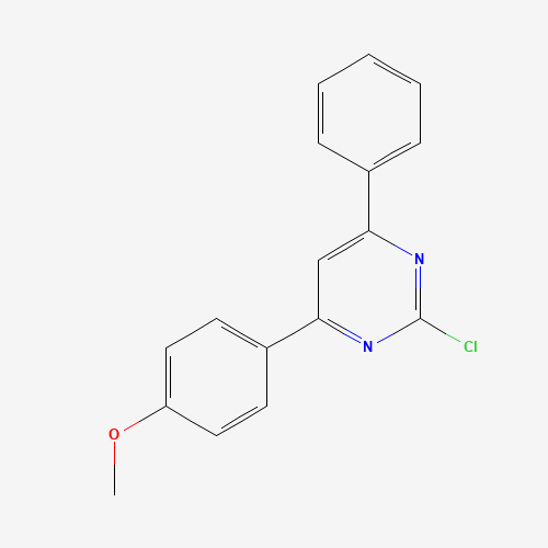 2-chloro-4-(4-methoxyphenyl)-6-phenylpyrimidine (CAS: 63673-73-4) - Related Chemical Product