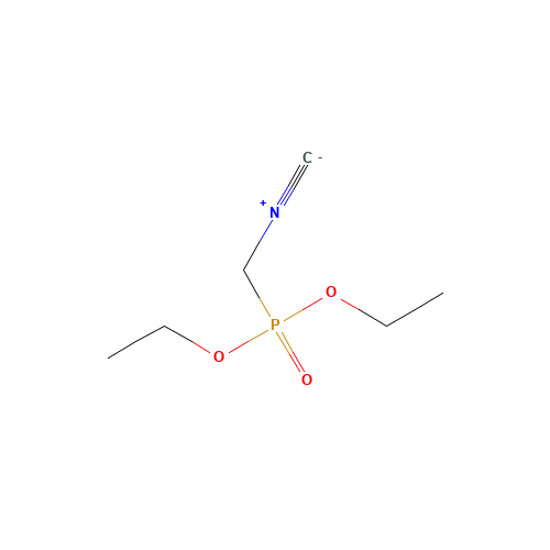 1-[ethoxy(isocyanomethyl)phosphoryl]oxyethane (CAS: 41003-94-5) - Chemical Structure and Molecular Formula 