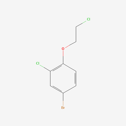 4-bromo-2-chloro-1-(2-chloroethoxy)benzene (CAS: 869569-66-4) - Related Chemical Product