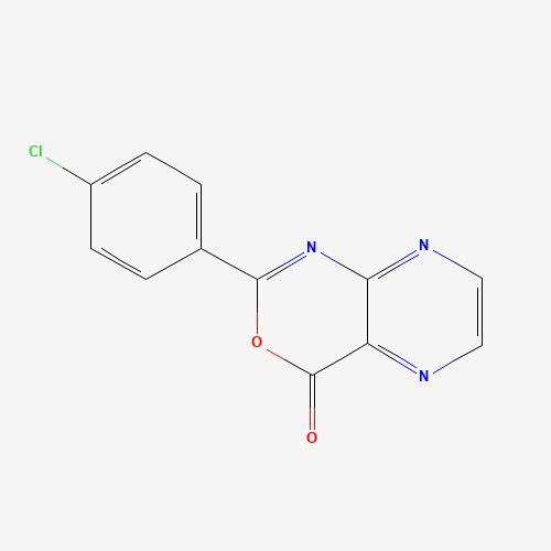 2-(4-chlorophenyl)pyrazino[2,3-d][1,3]oxazin-4-one (CAS: 155513-80-7) - Related Chemical Product