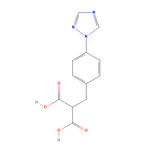 2-[[4-(1,2,4-triazol-1-yl)phenyl]methyl]propanedioic acid (CAS: 1599529-45-9) - Related Chemical Product