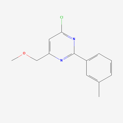 4-chloro-6-(methoxymethyl)-2-(3-methylphenyl)pyrimidine (CAS: 438249-83-3) - Related Chemical Product