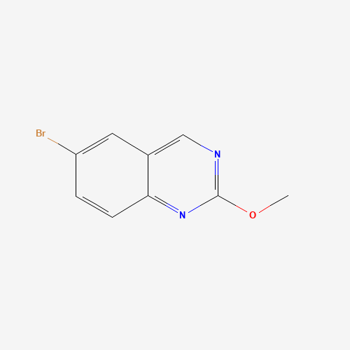 6-bromo-2-methoxyquinazoline (CAS: 1260785-32-7) - Chemical Structure and Molecular Formula 