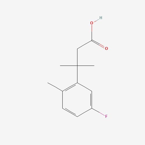 3-(5-fluoro-2-methylphenyl)-3-methylbutanoic acid (CAS: 849353-56-6) - Related Chemical Product