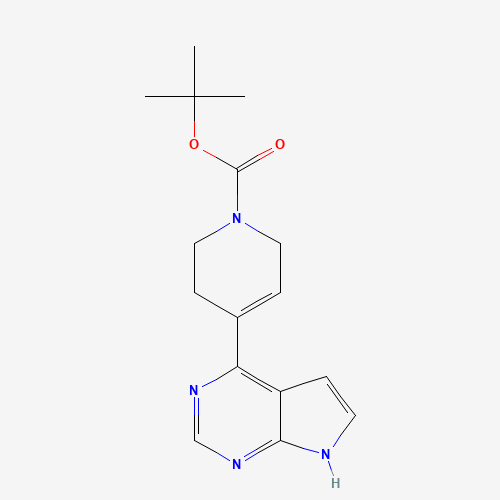 tert-butyl 4-(7H-pyrrolo[2,3-d]pyrimidin-4-yl)-3,6-dihydro-2H-pyridine-1-carboxylate (CAS: 906092-19-1) - Related Chemical Product