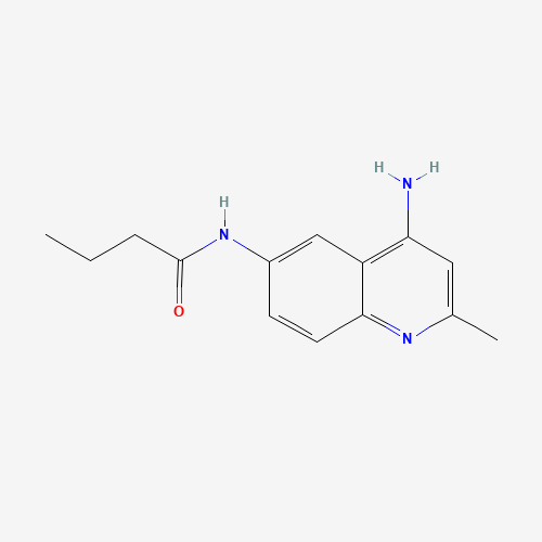 N-(4-amino-2-methylquinolin-6-yl)butanamide (CAS: 6954-99-0) - Related Chemical Product