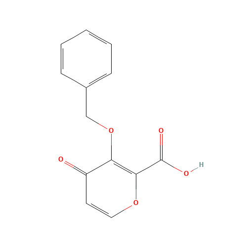 4-oxo-3-phenylmethoxypyran-2-carboxylic acid (CAS: 119736-16-2) - Related Chemical Product