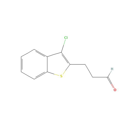 3-(3-chloro-1-benzothiophen-2-yl)propanal (CAS: 736141-40-5) - Related Chemical Product
