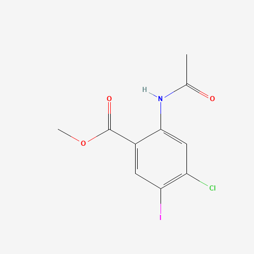 methyl 2-acetamido-4-chloro-5-iodobenzoate (CAS: 335293-21-5) - Related Chemical Product