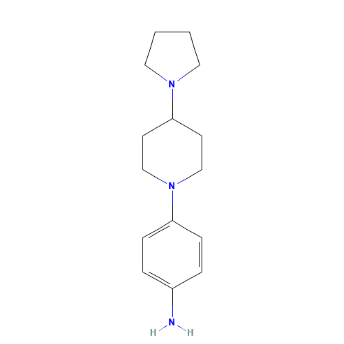 4-(4-pyrrolidin-1-ylpiperidin-1-yl)aniline (CAS: 867291-46-1) - Related Chemical Product