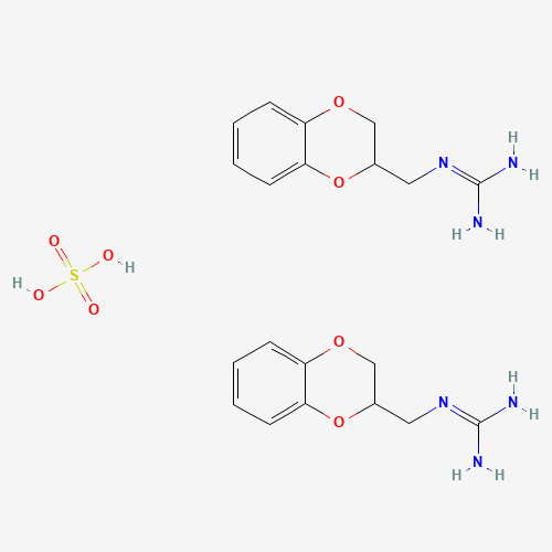 2-(2,3-dihydro-1,4-benzodioxin-3-ylmethyl)guanidine;sulfuric acid (CAS: 5714-04-5) - Related Chemical Product