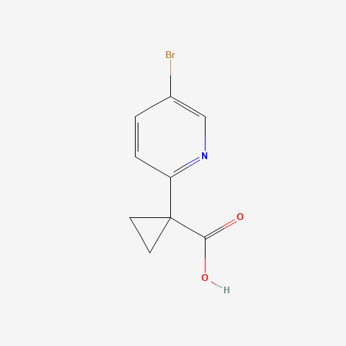 1-(5-bromopyridin-2-yl)cyclopropane-1-carboxylic acid (CAS: 827628-42-2) - Related Chemical Product