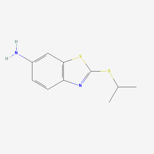 2-propan-2-ylsulfanyl-1,3-benzothiazol-6-amine (CAS: 64350-93-2) - Related Chemical Product