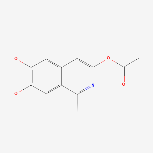 (6,7-dimethoxy-1-methylisoquinolin-3-yl) acetate (CAS: 46989-31-5) - Related Chemical Product
