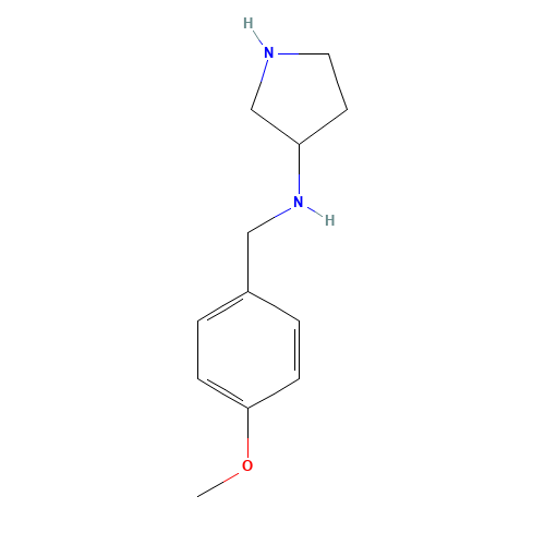 N-[(4-methoxyphenyl)methyl]pyrrolidin-3-amine (CAS: 1197000-38-6) - Related Chemical Product