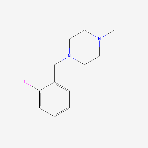 1-[(2-iodophenyl)methyl]-4-methylpiperazine (CAS: 156333-97-0) - Related Chemical Product