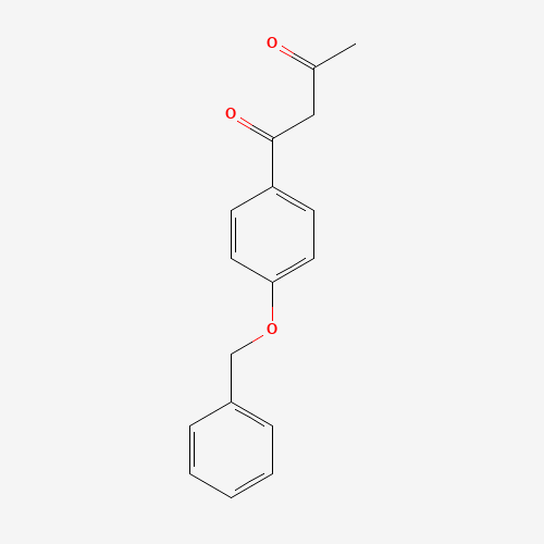 1-(4-phenylmethoxyphenyl)butane-1,3-dione (CAS: 1020040-70-3) - Related Chemical Product