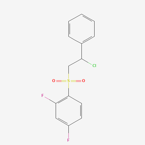 1-(2-chloro-2-phenylethyl)sulfonyl-2,4-difluorobenzene (CAS: 244278-68-0) - Related Chemical Product