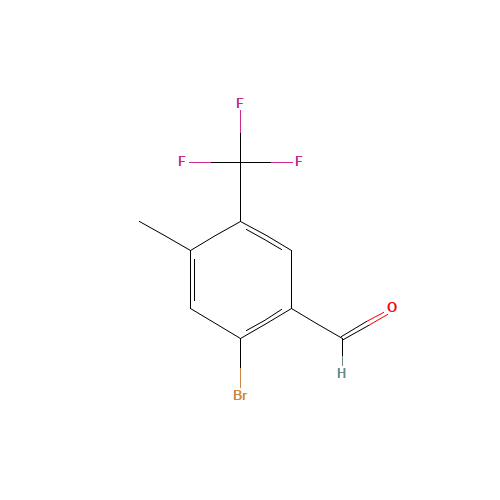 2-bromo-4-methyl-5-(trifluoromethyl)benzaldehyde (CAS: 1350761-21-5) - Related Chemical Product