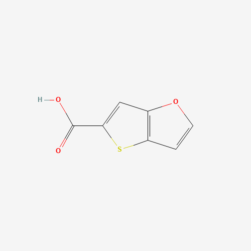 thieno[3,2-b]furan-5-carboxylic acid (CAS: 1334148-11-6) - Chemical Structure and Molecular Formula 