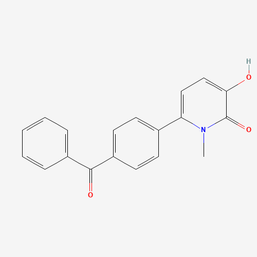 6-(4-benzoylphenyl)-3-hydroxy-1-methylpyridin-2-one (CAS: 1333146-35-2) - Related Chemical Product