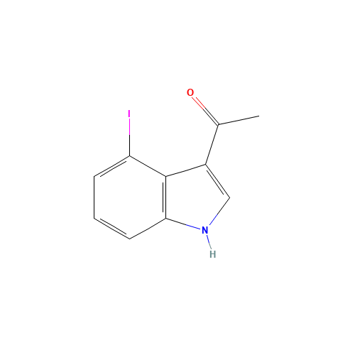 1-(4-iodo-1H-indol-3-yl)ethanone (CAS: 72527-77-6) - Related Chemical Product