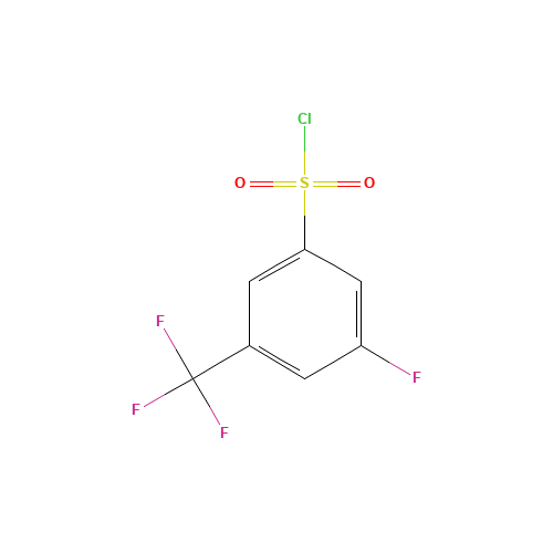 3-fluoro-5-(trifluoromethyl)benzenesulfonyl chloride (CAS: 886499-99-6) - Related Chemical Product