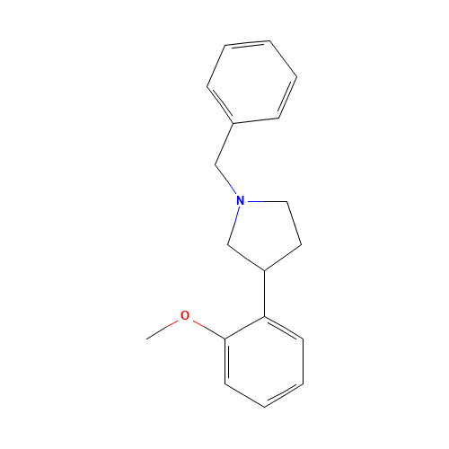1-benzyl-3-(2-methoxyphenyl)pyrrolidine (CAS: 352231-45-9) - Related Chemical Product