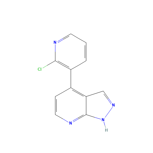 4-(2-chloropyridin-3-yl)-1H-pyrazolo[3,4-b]pyridine (CAS: 945599-34-8) - Related Chemical Product