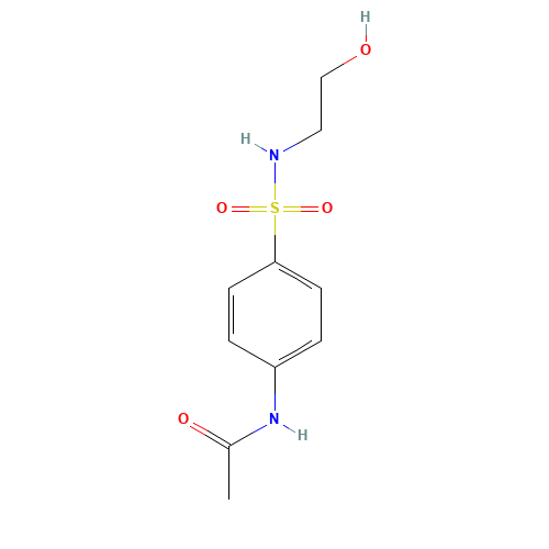 N-[4-(2-hydroxyethylsulfamoyl)phenyl]acetamide (CAS: 20535-76-6) - Related Chemical Product